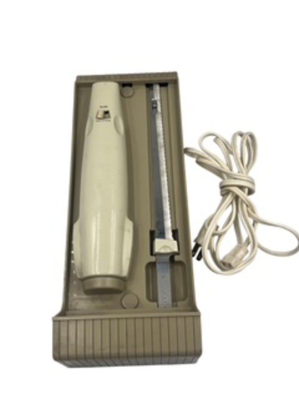 Vintage Sears Roebuck Electric Carving Knife with storage case